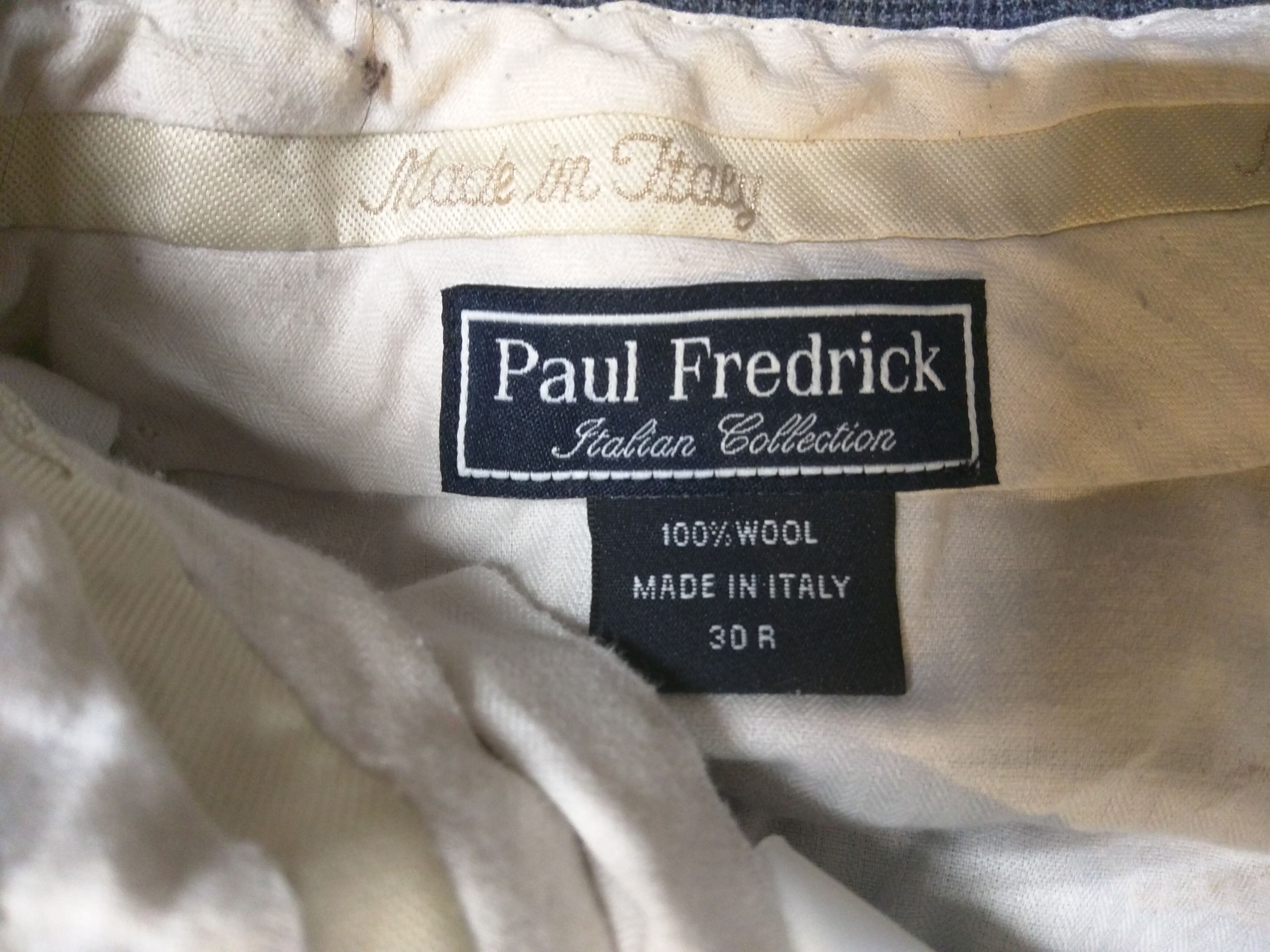Paul Fredrick Paul Fredrick 30 short wool pants Size US 30 / EU 46 - 3 Thumbnail