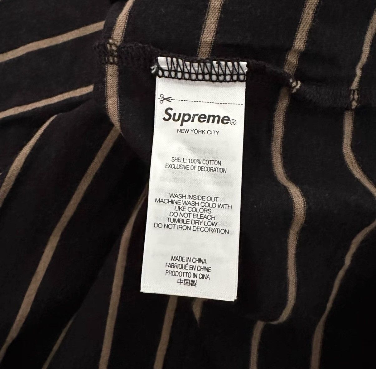 Supreme Supreme x Melvins SS24 Week 13 Stripe S/S Polo Shirt Size US XL / EU 56 / 4 - 4 Thumbnail