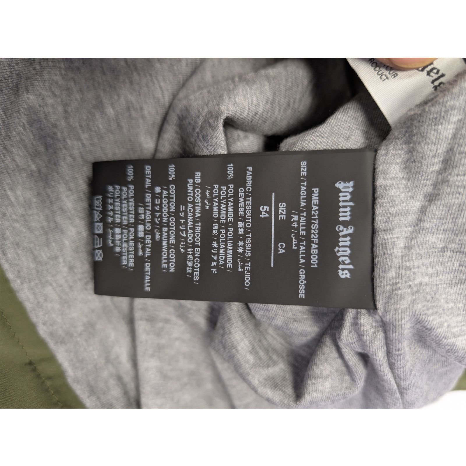 Palm Angels o1rshd1 Classic Logo Vest in Military Green / Off White Size US L / EU 52-54 / 3 - 17 Thumbnail