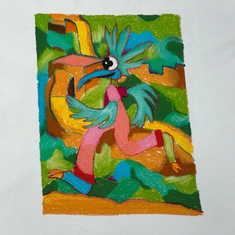 Other Louis Vuitton Graffiti dinosaur doll short sleeve Size US XXL / EU 58 / 5 - 4 Thumbnail