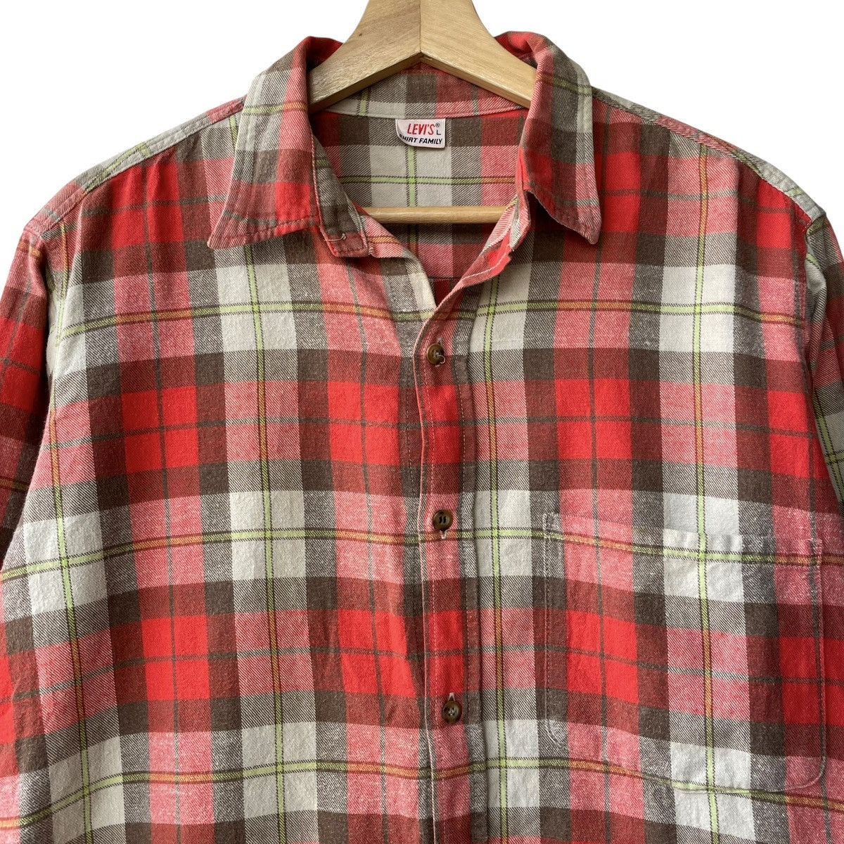Levi's Levi’s Strauss Shirt Family Japan Vintage Repro Flannel Size US L / EU 52-54 / 3 - 3 Thumbnail