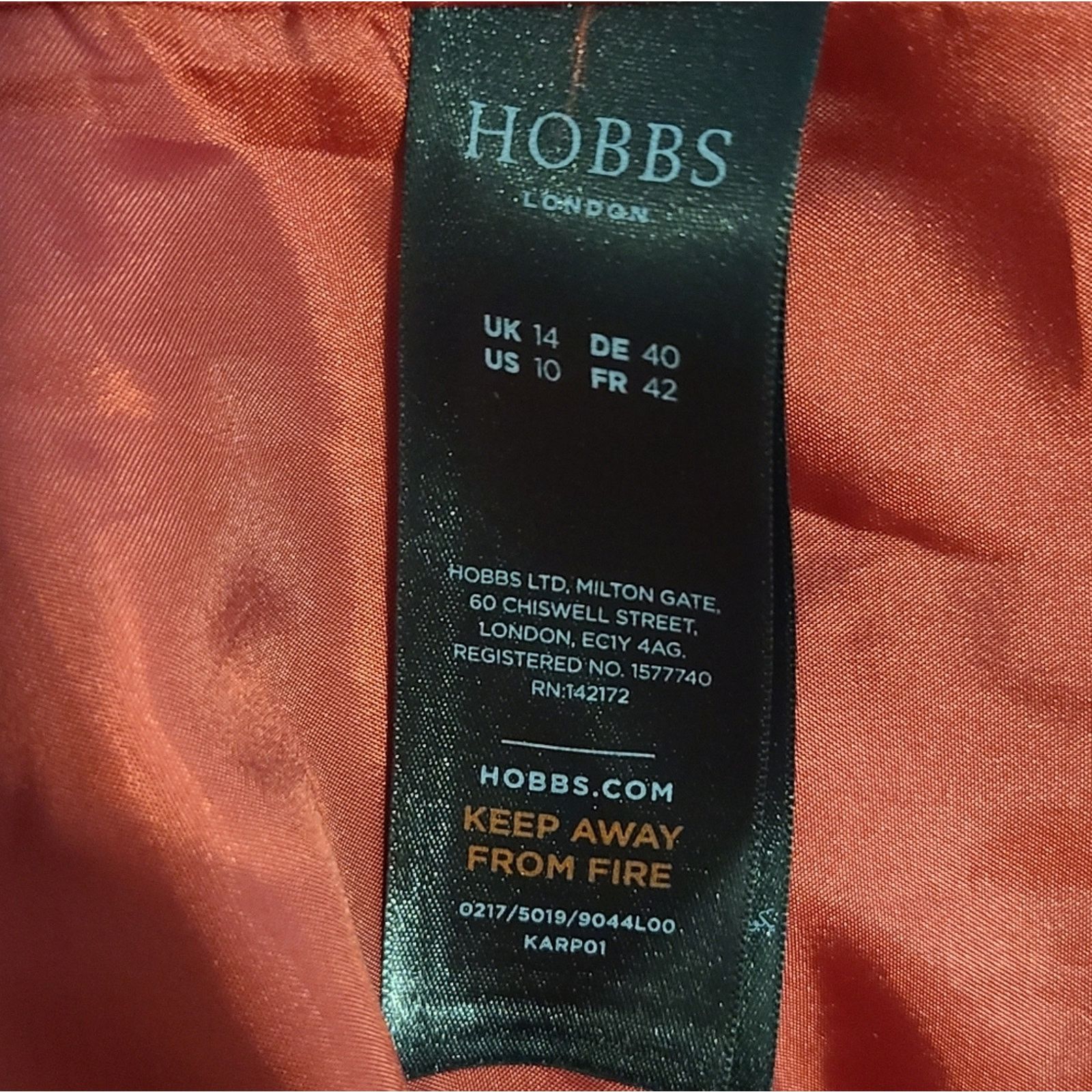 Hobbs London Hobbs London Short Red Dress Size 10 Size L / US 10 / IT 46 - 6 Thumbnail