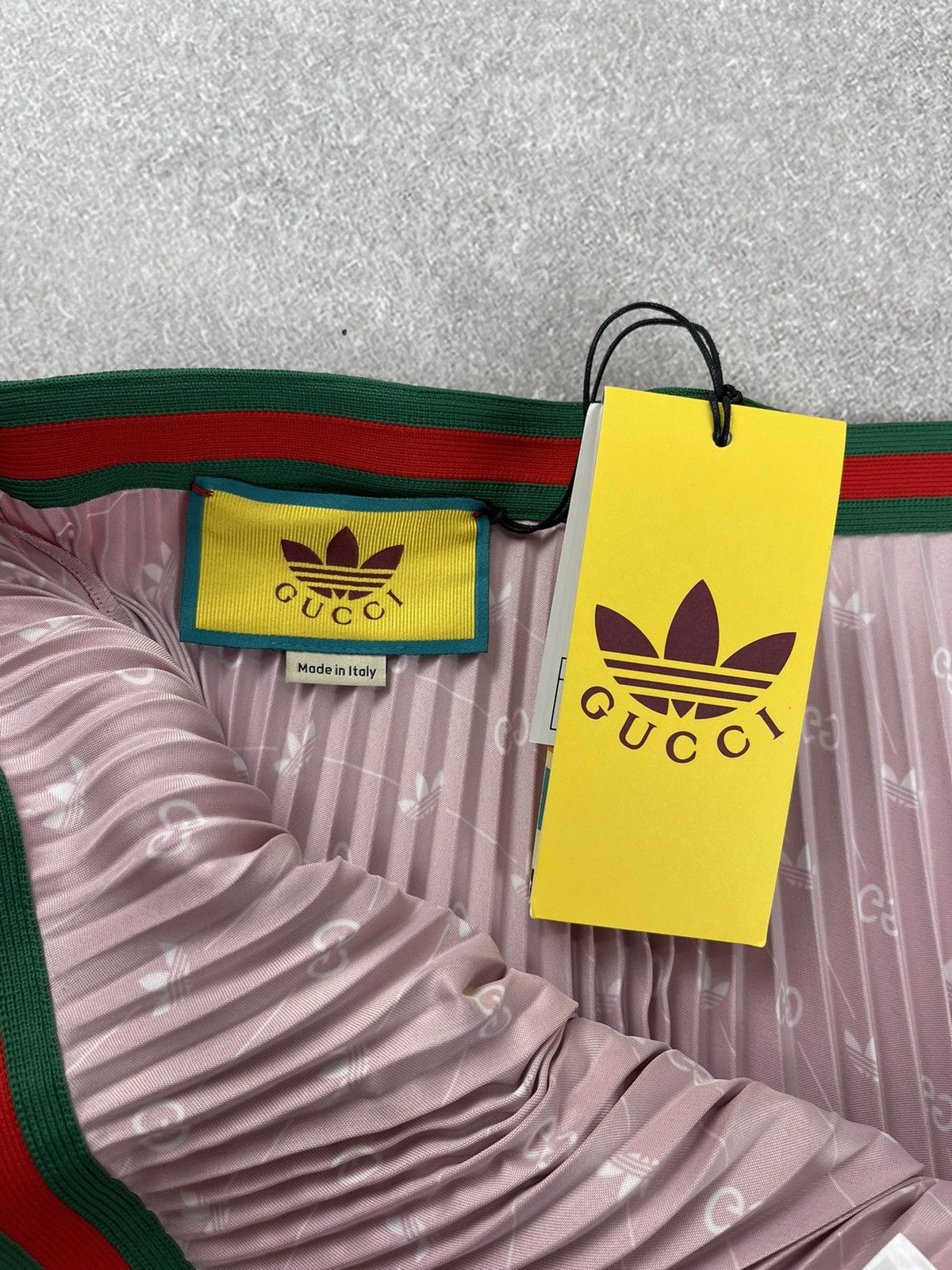Gucci Adidas x Gucci Polyester Red Skirt Size 42 Size 28" / US 6 / IT 42 - 13 Thumbnail