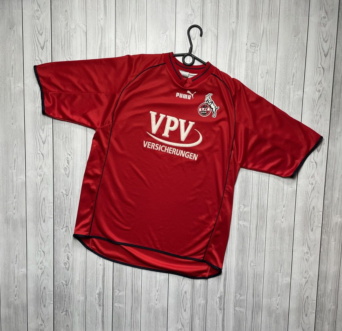 Puma × Vintage Vintage Soccer Jersey Puma Koln size XL Size US XL / EU 56 / 4 - 1 Thumbnail