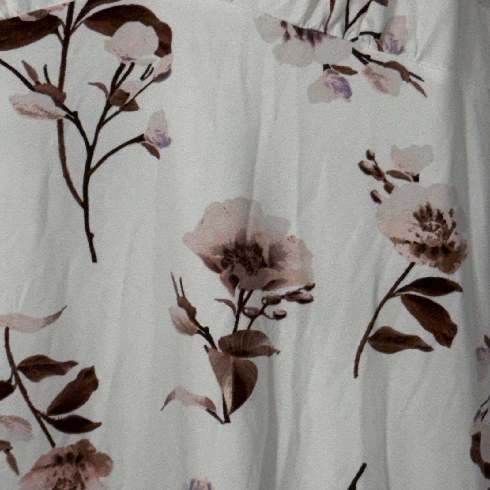 Nicole Miller Nicole Miller Large Floral Print Nightgown Size ONE SIZE - 3 Thumbnail