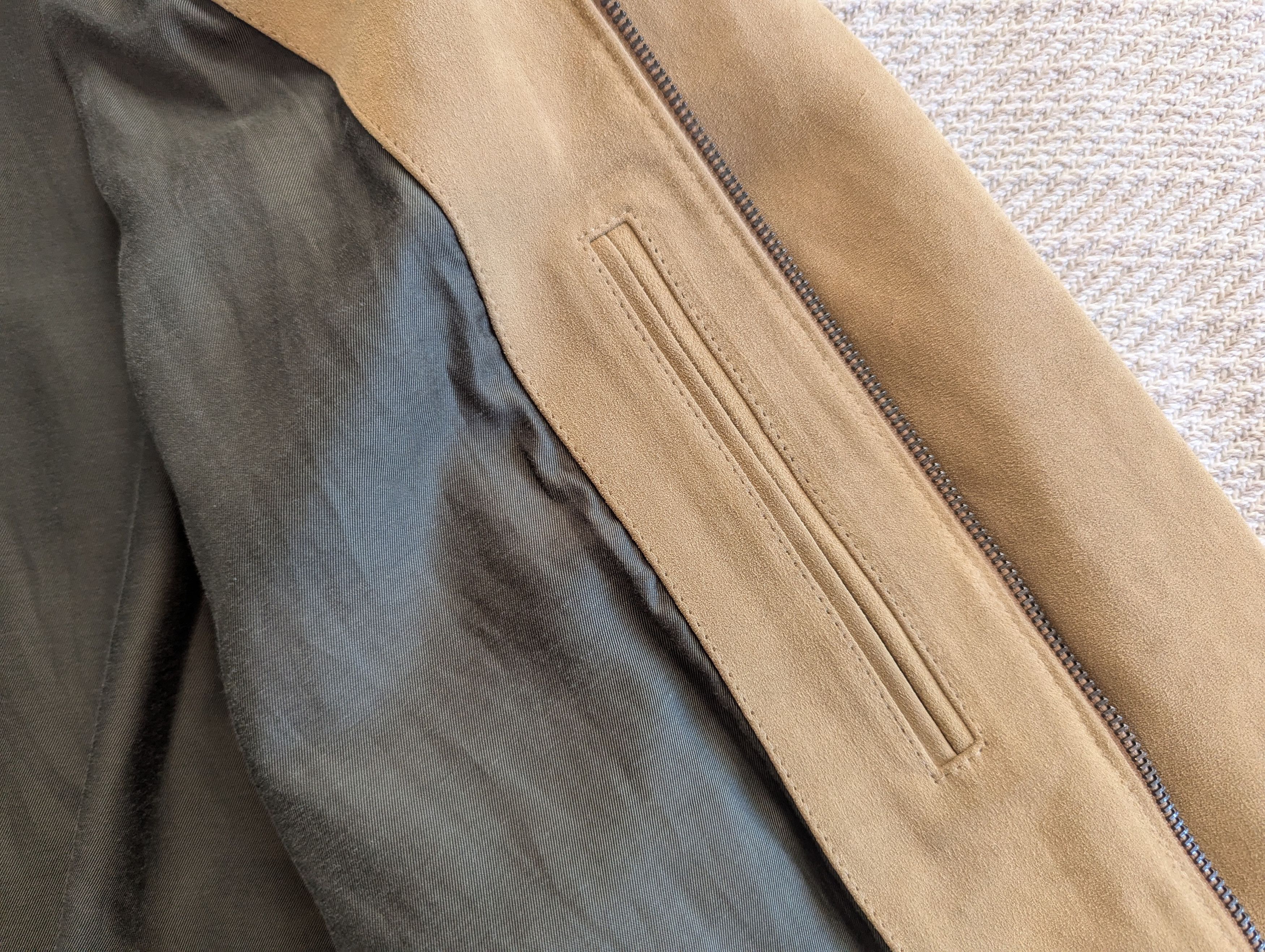 Todd Snyder Italian Suede Bomber Jacket Size US M / EU 48-50 / 2 - 13 Thumbnail