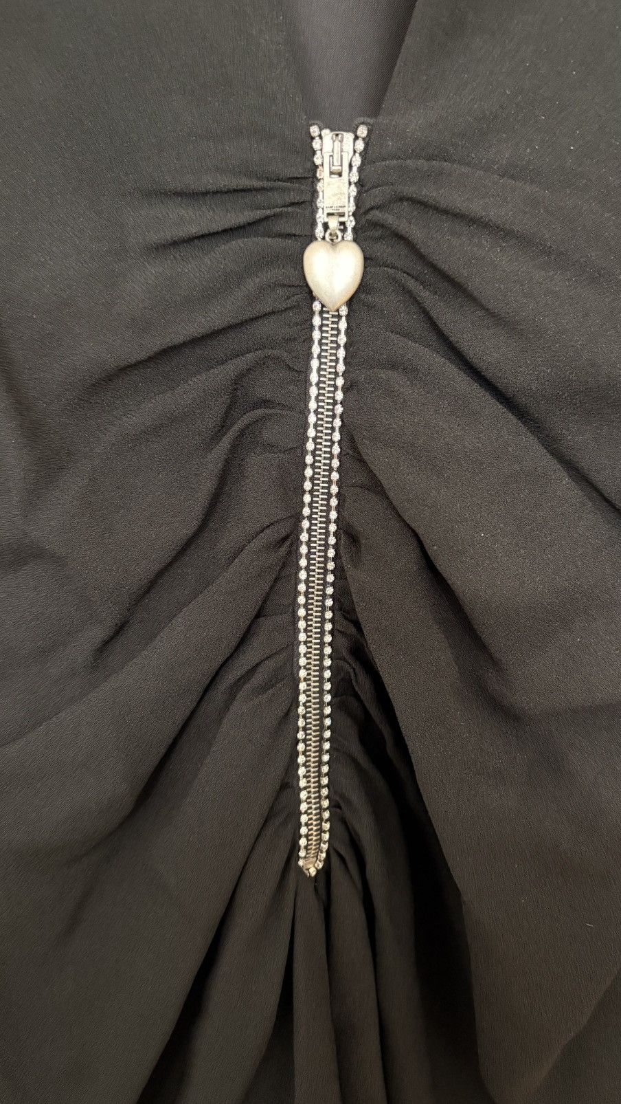 Saint Laurent Paris Saint Laurent Paris Long Sleeve Jumpsuit Size S / US 4 / IT 40 - 3 Thumbnail