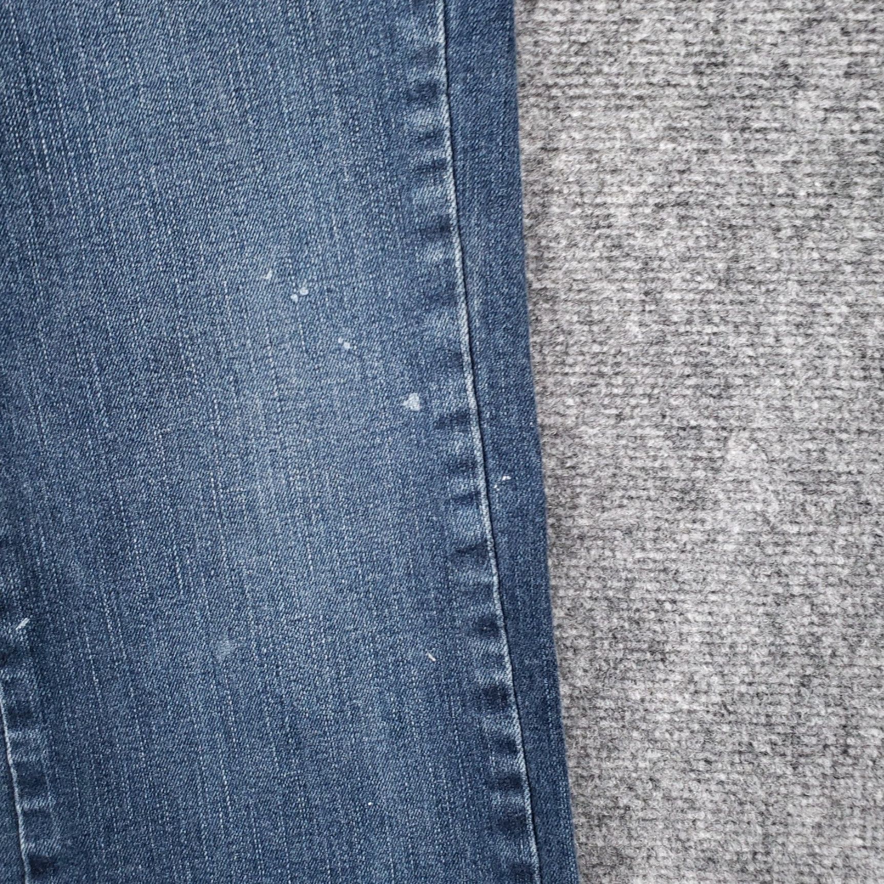 Lee Lee Jeans Women's 8 Long Blue Dark Wash Denim Bootcut Stretch Mid Rise Regular 5-Pocket Mens? Womens Size 30" / US 8 / IT 44 - 5 Thumbnail