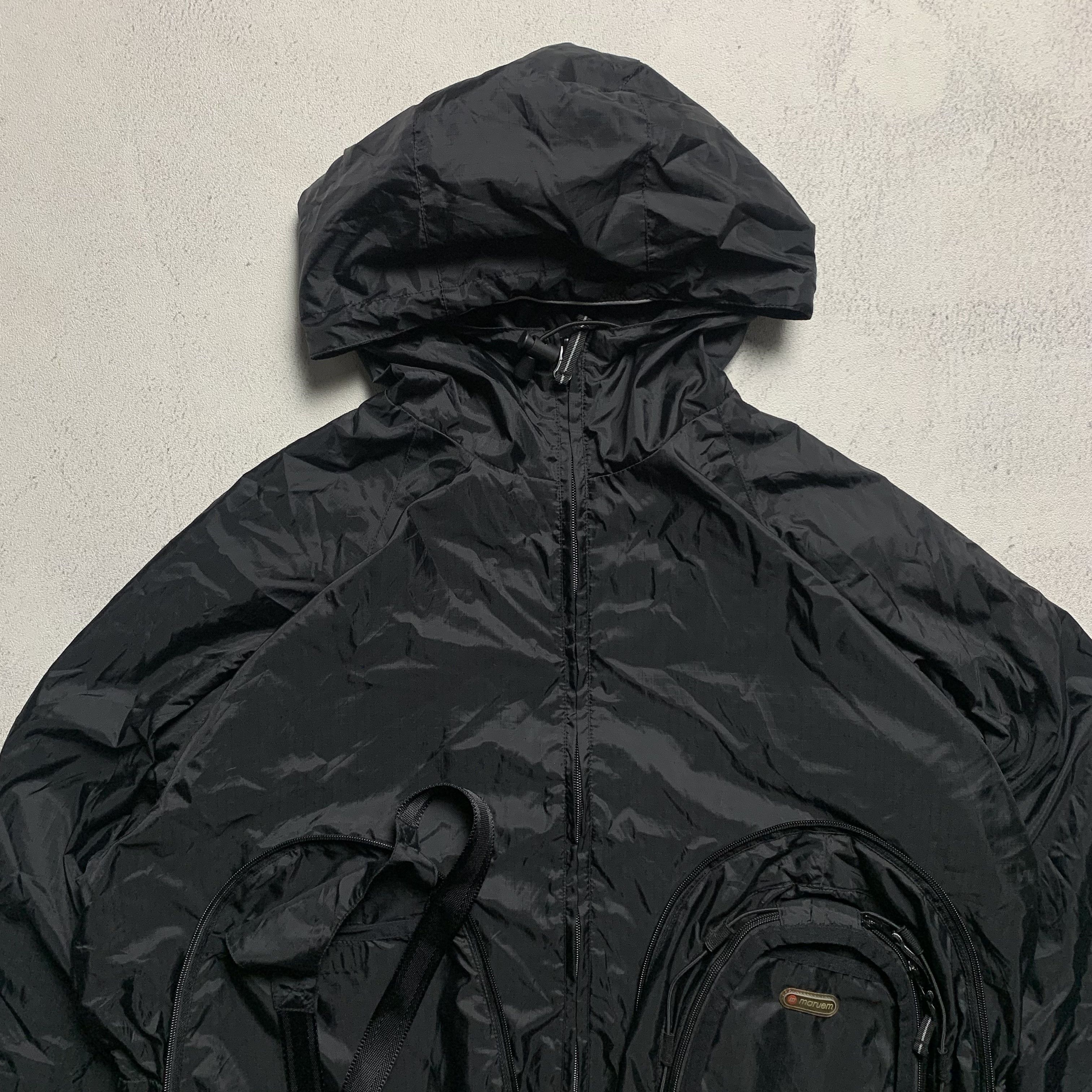 Japanese Brand Maruem Packable Jacket - Japanese Techwear Nylon Shell Size US L / EU 52-54 / 3 - 4 Thumbnail