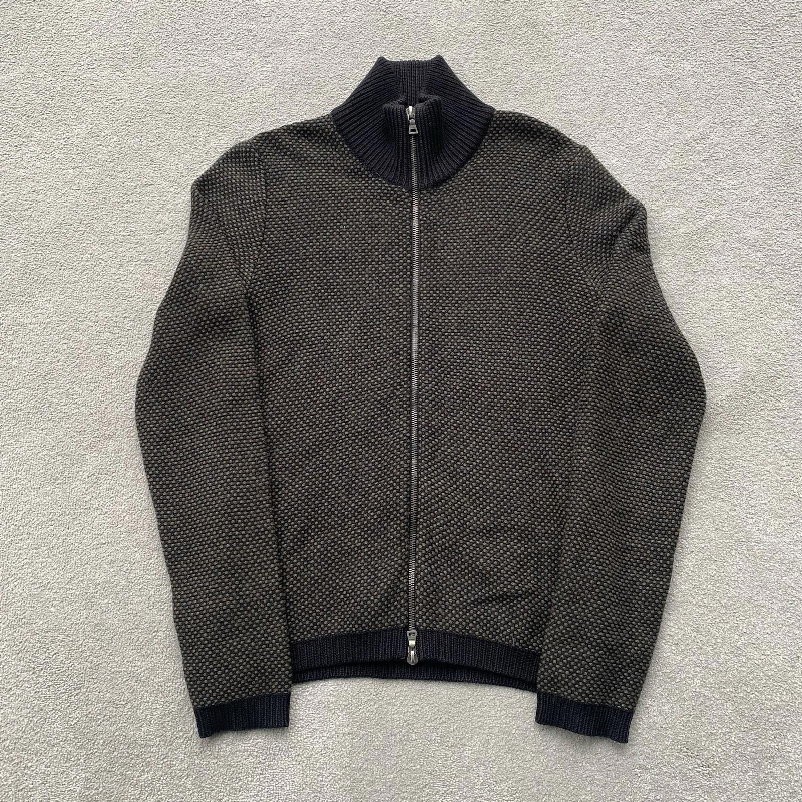 Prada Prada Wool Cashmere Blend Zip Up Jumper Sweater Dual Zip Size M / US 6-8 / IT 42-44 - 1 Thumbnail