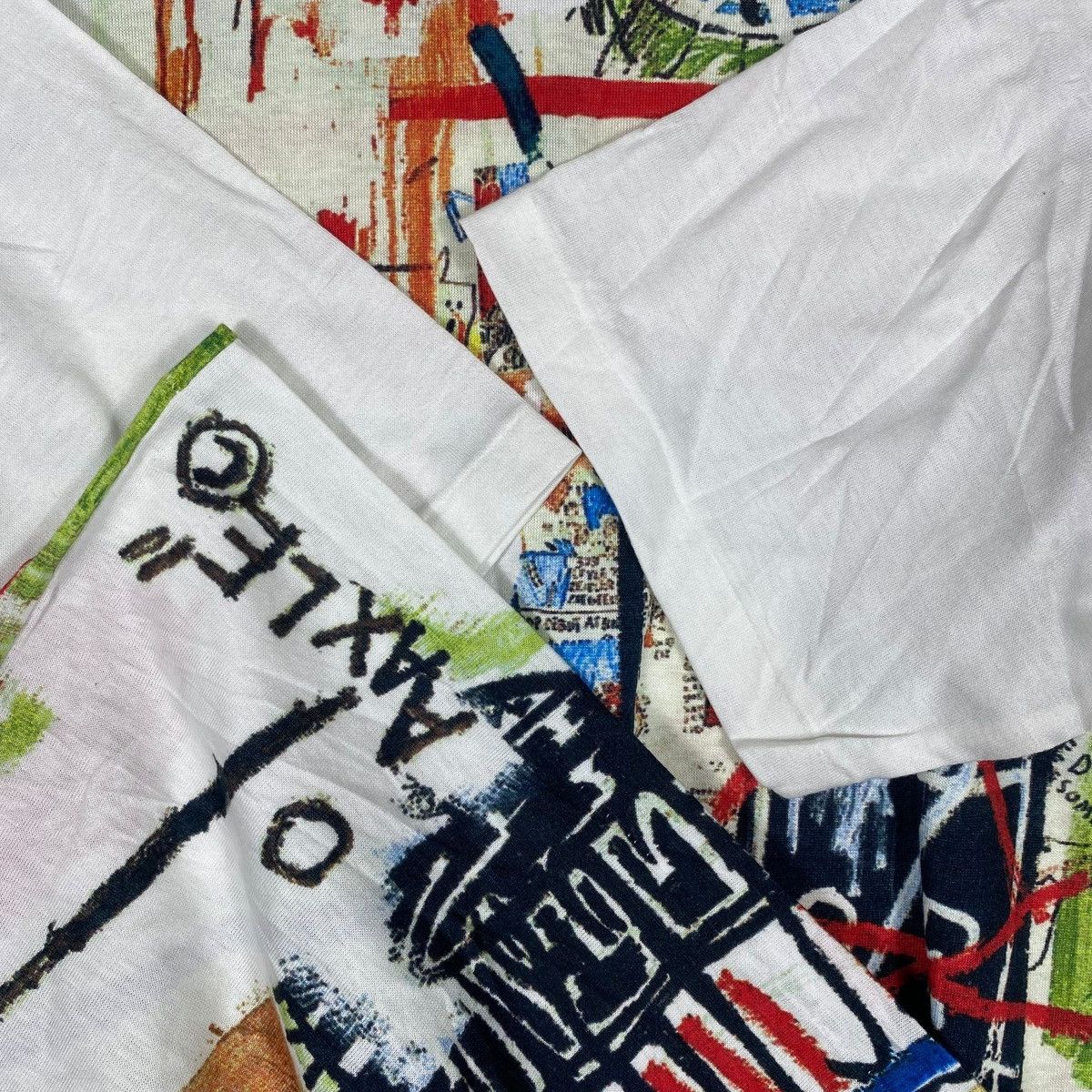 Jean-Michel Basquiat × Vintage Vintage 1997 Jean Michel Basquiat T Shirt Size US XL / EU 56 / 4 - 10 Thumbnail