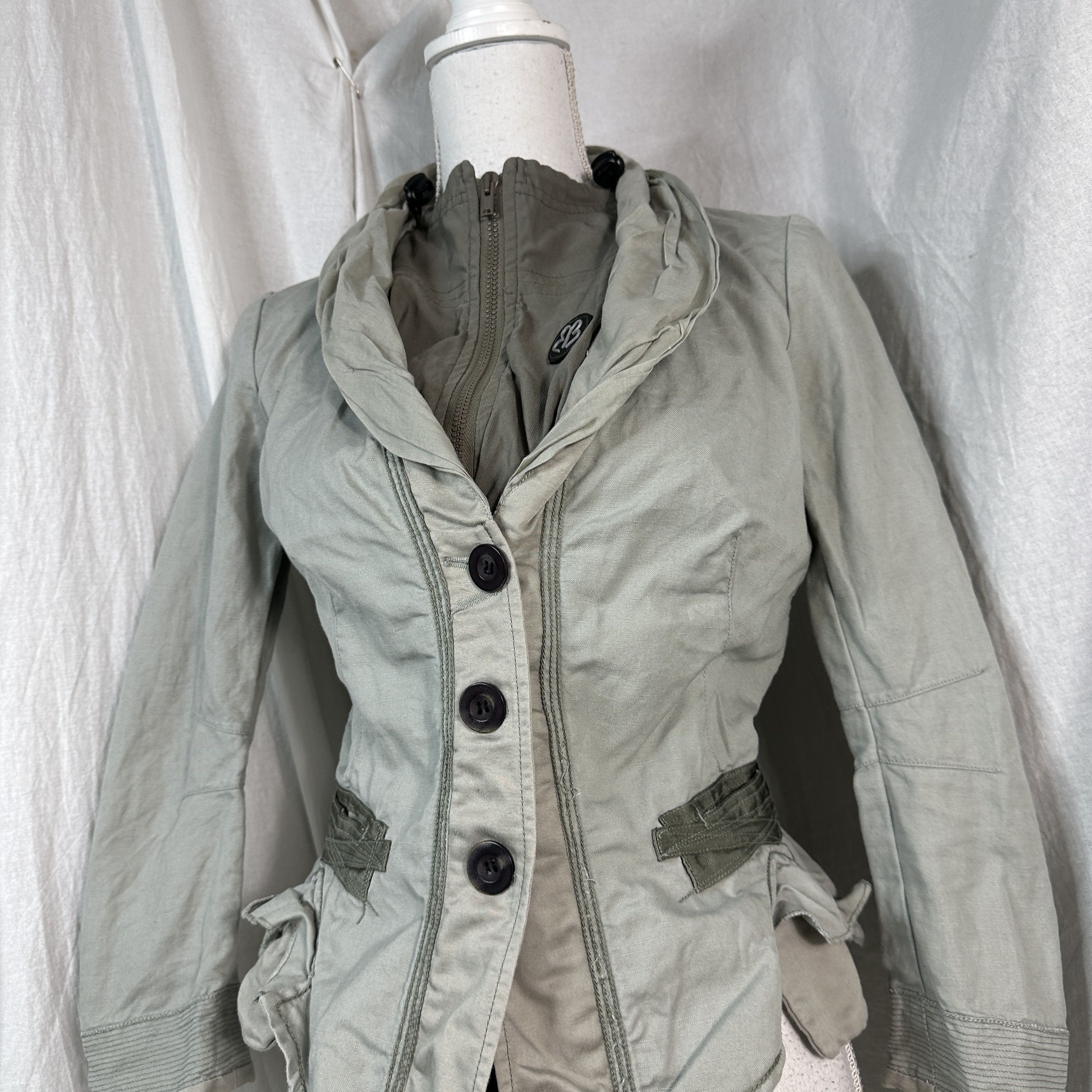 Marithe + Francois Girbaud × Vintage Vintage Marithe Francois Girbaud Utility Jacket Size S / US 4 / IT 40 - 8 Thumbnail