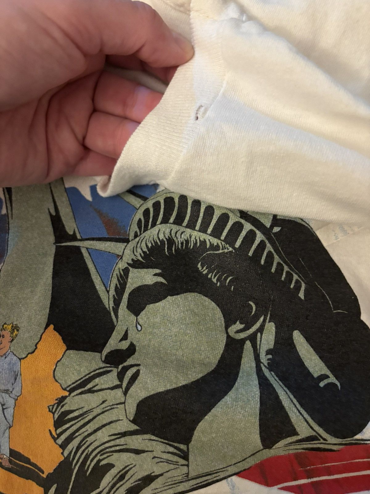 Vintage Vintage Pro Life Reclaiming The Generations Art Tee Size US L / EU 52-54 / 3 - 3 Thumbnail