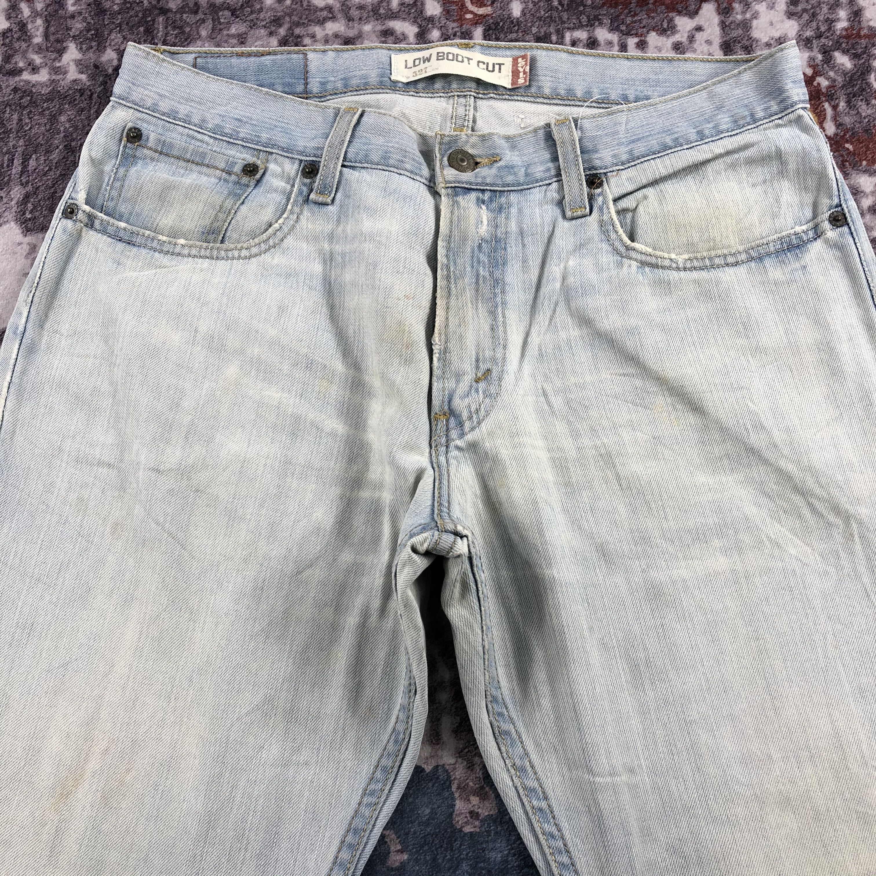 Levi's Vintage Light Wash Levis 527 Flare Jeans-JM2612 Size US 34 / EU 50 - 3 Thumbnail