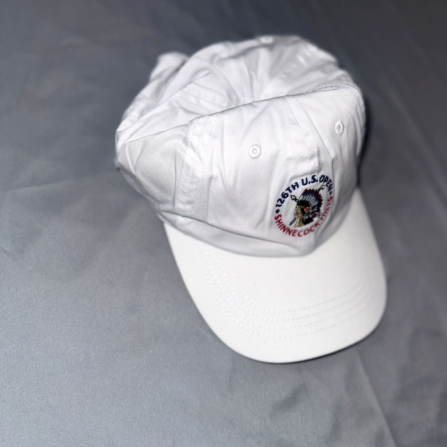 Peter Millar Shinnecock Hills Golf Club Hat Peter Millar USGA US Open White Shirt Size ONE SIZE - 3 Thumbnail