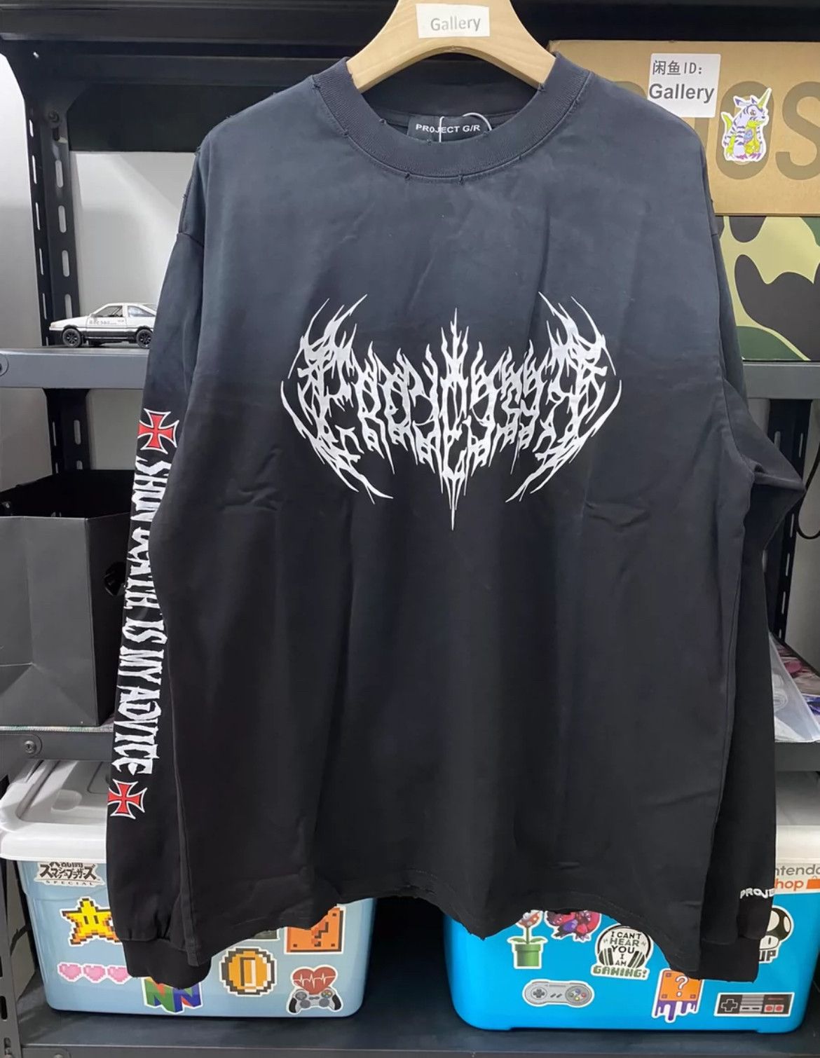 PROJECT G/R Durag T-shirt ロングTシャツ 確実正規品 PROJECT G/R - Durag T-shirt | HBX