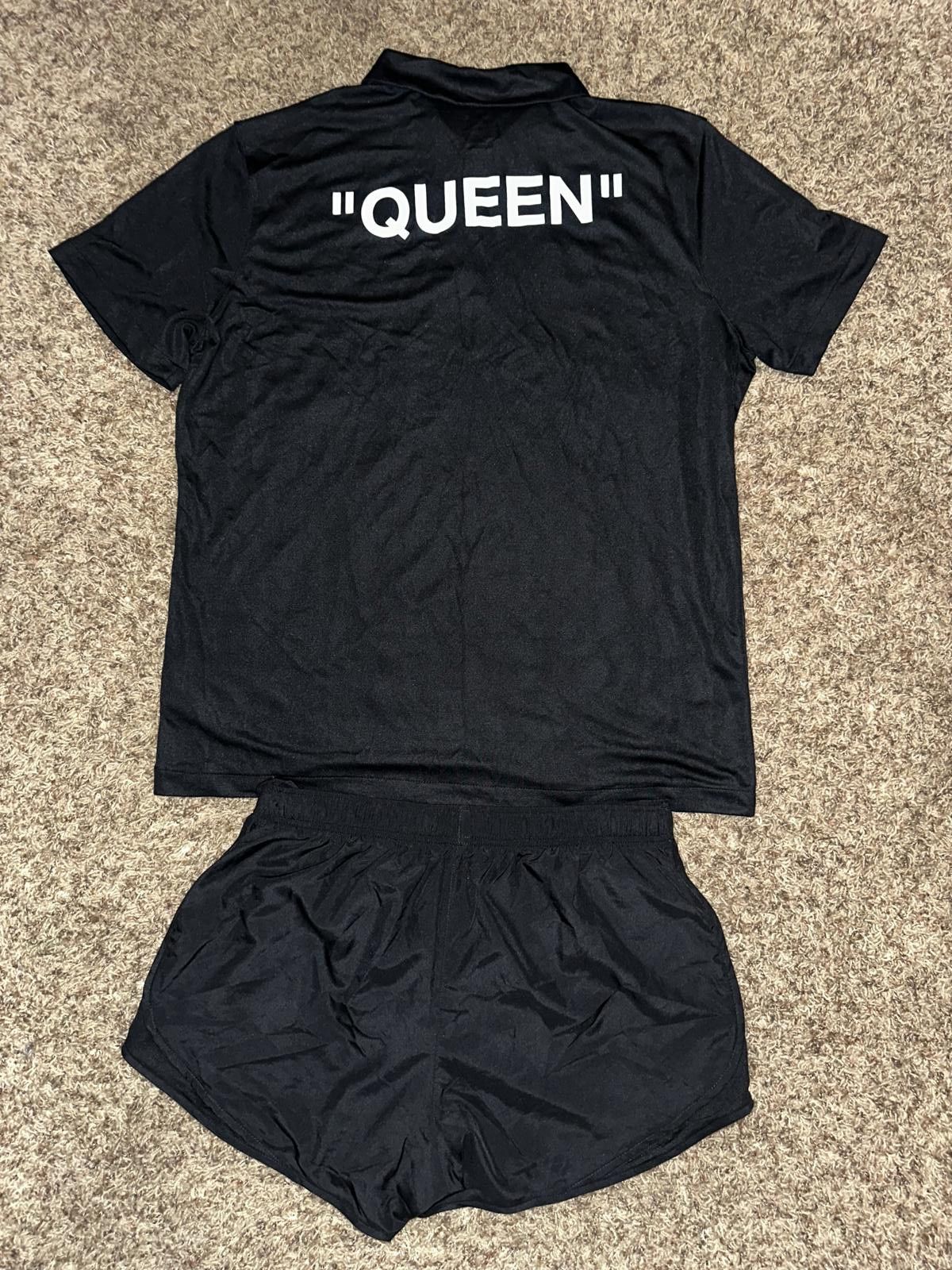 Nike Nike Women’s Off White Virgil Abloh Serena Williams Shorts And Polo Set Size XL / US 12-14 / IT 48-50 - 7 Thumbnail