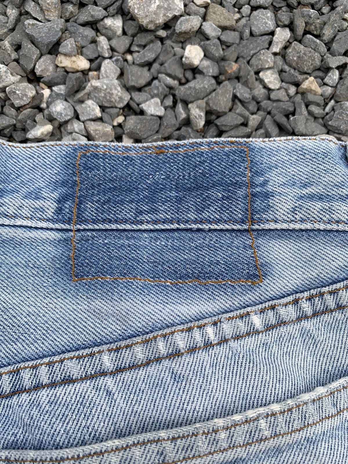 Levi's VINTAGE LEVIS 501 RINDEM 80’s USA FADED DISTRESSED DENIM Size US 29 - 11 Thumbnail