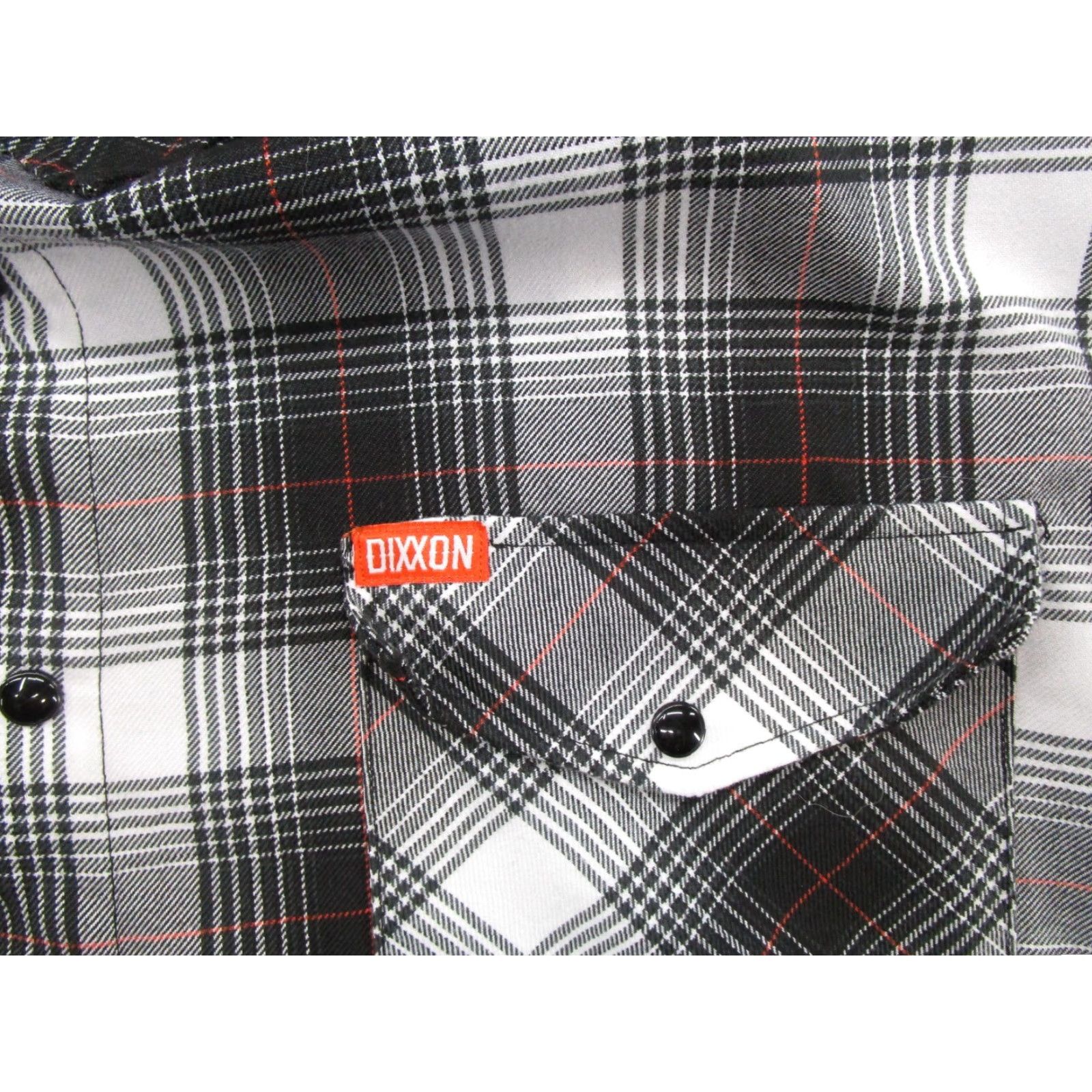 Vintage Dixxon Arthur Black White Plaid Snap Up Flannel Shirt Men's Size 4X Read Size US XXL / EU 58 / 5 - 3 Thumbnail