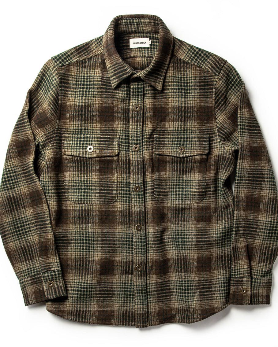 Taylor Stitch Taylor Stitch Explorer Shirt Jacket Tan Plaid Wool Small 38 Size US S / EU 44-46 / 1 - 15 Thumbnail