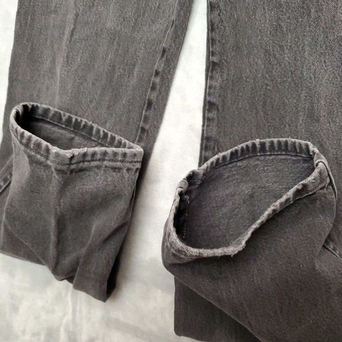 Wrangler Wrangler Jeans Mens 34x34 Black Heavyweight Denim 1013MWZWK Western Cowboy Rodeo Jeans Mens 34 Black Denim Western USA 13MWZ Wrangler 34x34 Size US 34 / EU 50 - 2 Thumbnail
