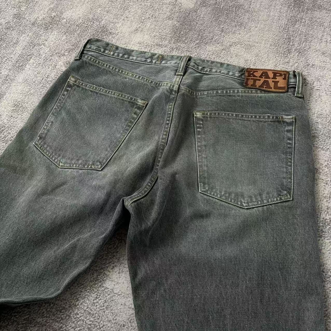 Kapital Kapital 14oz 5p Monkey Cisco Distressed Denim Jeans *size 36 Size US 36 / EU 52 - 5 Thumbnail