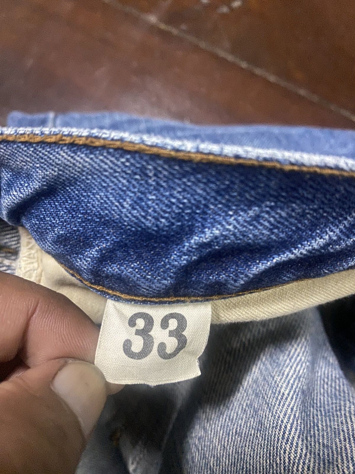 Warehouse Fire 🔥🔥 DOUBLE WORKS WAREHOUSE.CO DENIM JEANS Size US 34 / EU 50 - 16 Thumbnail