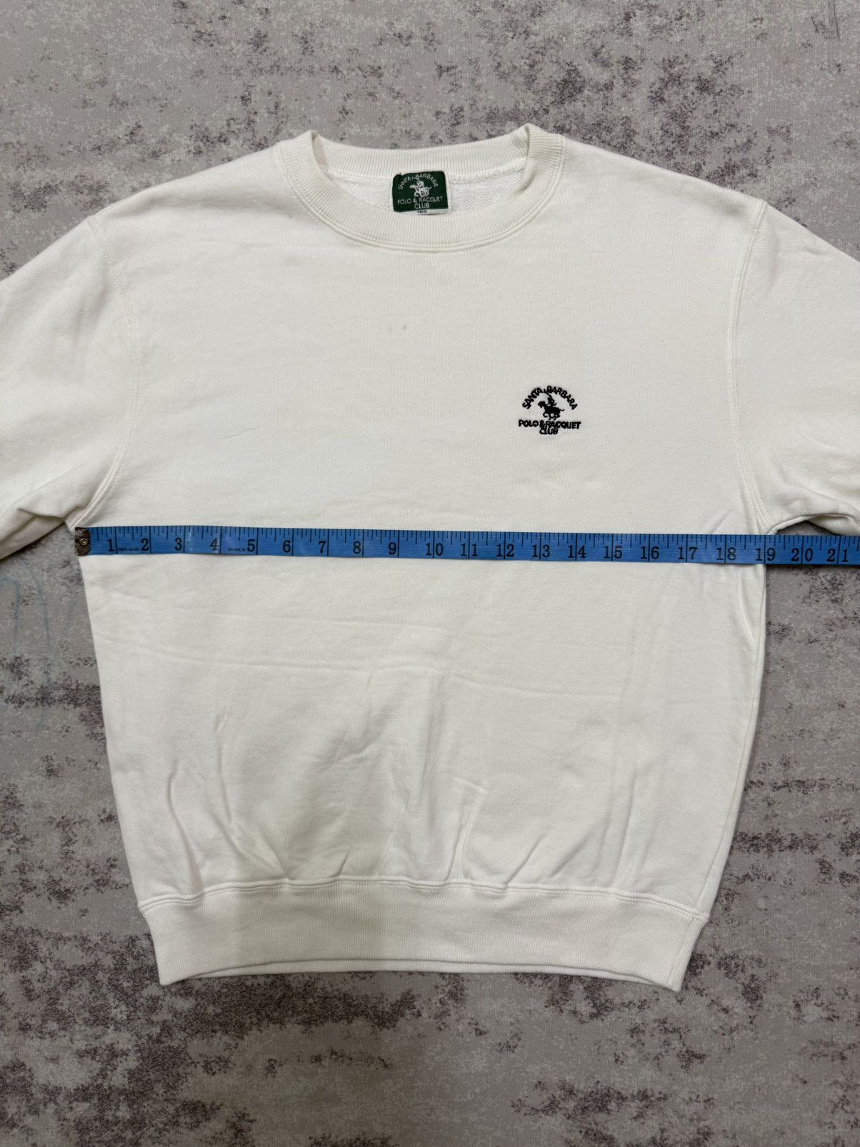 Vintage Santa Barbara Polo&Racquet Club Cropped Sweatshirt Smalllogo Size S / US 4 / IT 40 - 17 Thumbnail