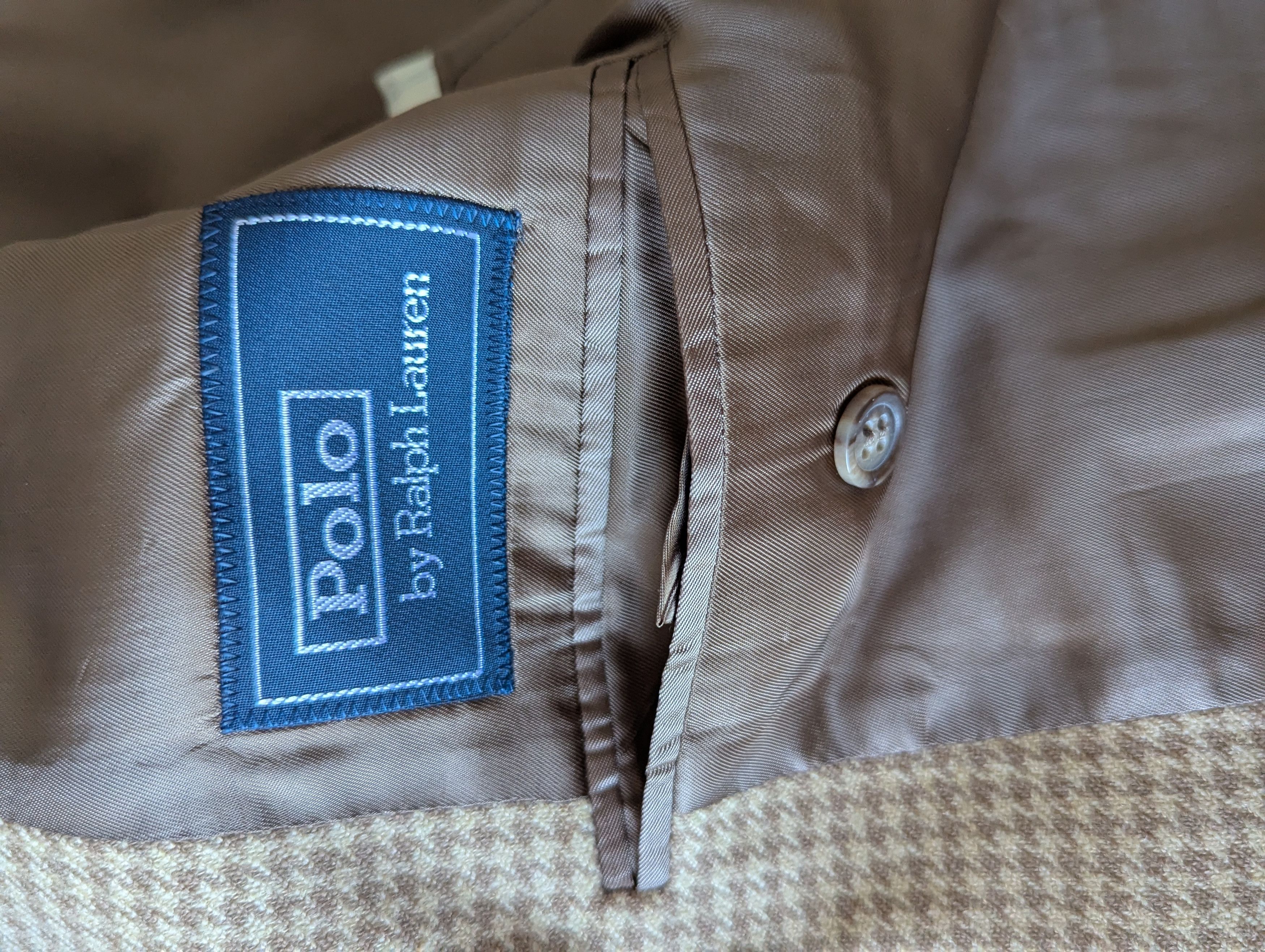 Polo Ralph Lauren Vintage Italian Wool Blazer Size 44L - 10 Thumbnail