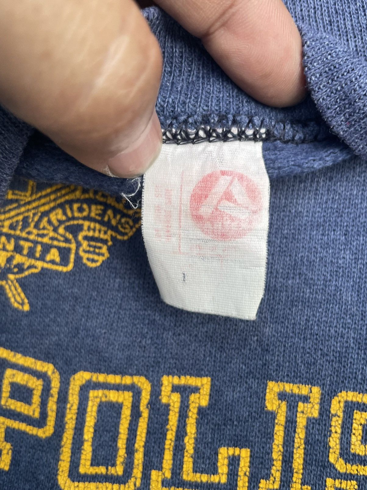 Artek Vintage 70’s Navy Annapolis Faded Distresed Size US S / EU 44-46 / 1 - 11 Thumbnail