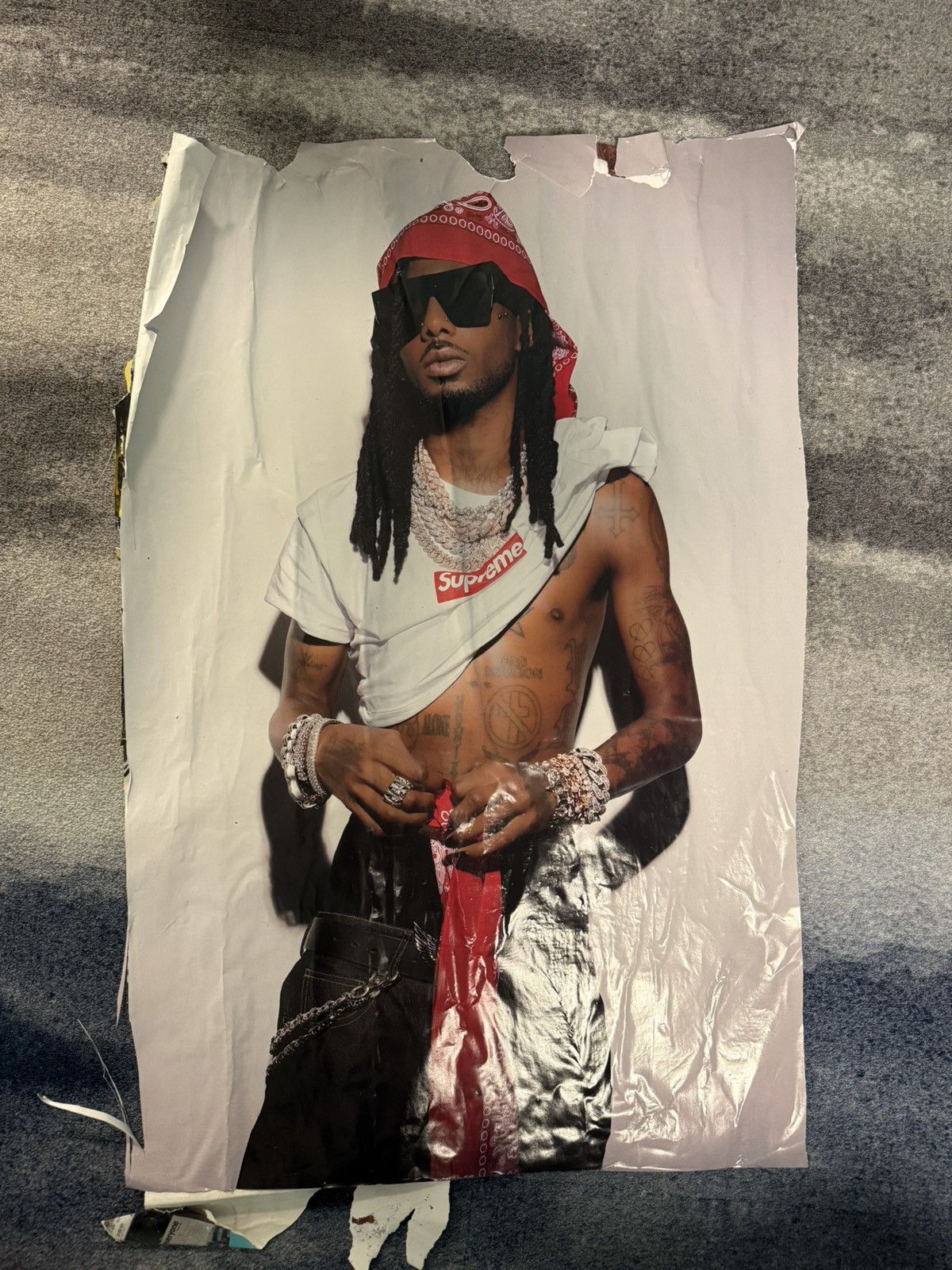 Supreme Playboi carti supreme poster (clean original) (From