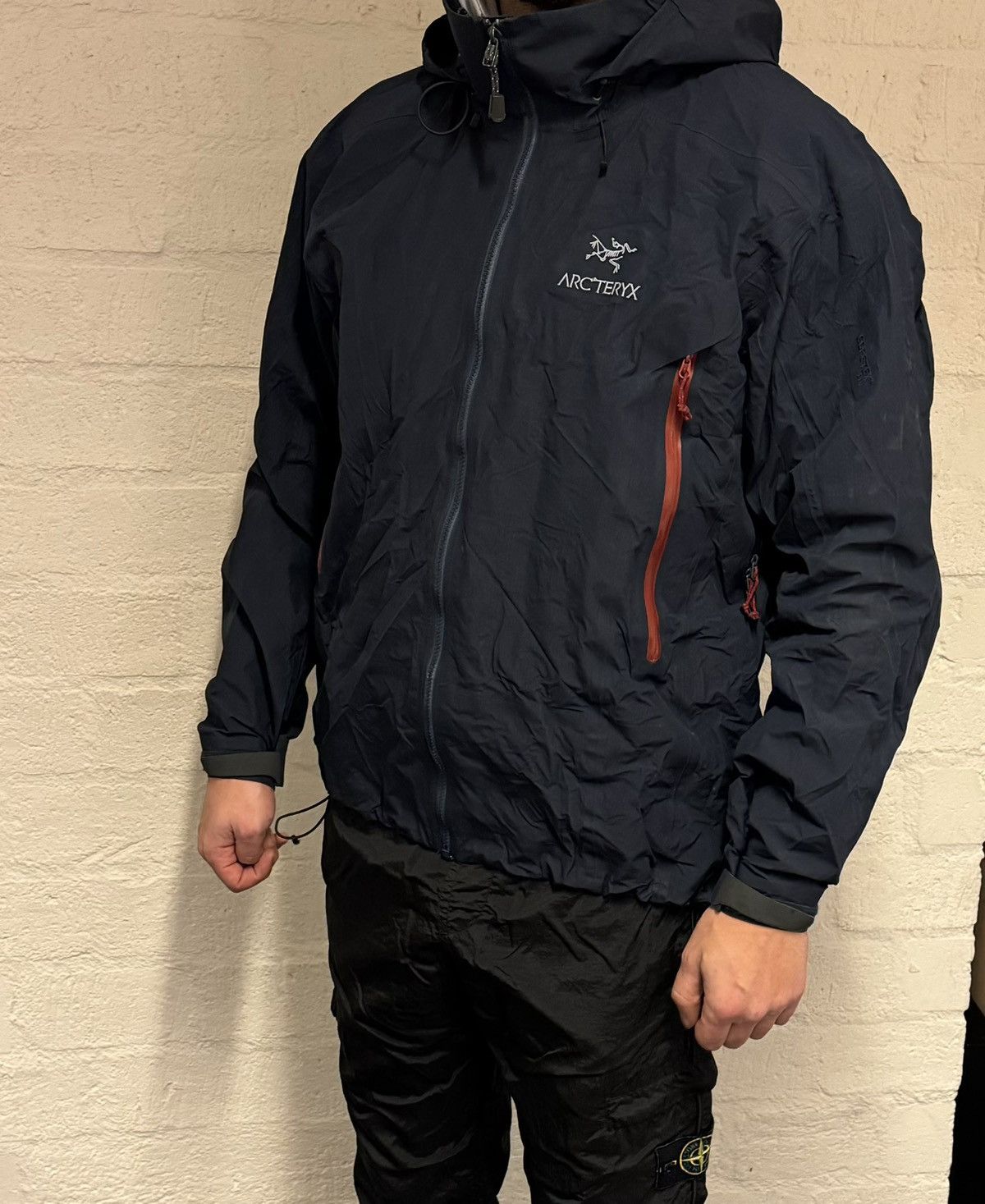 image of Arcteryx x Goretex Arc’Teryx Beta Ar Goretex Pro Jacket in Blue, Men's (Size XL)