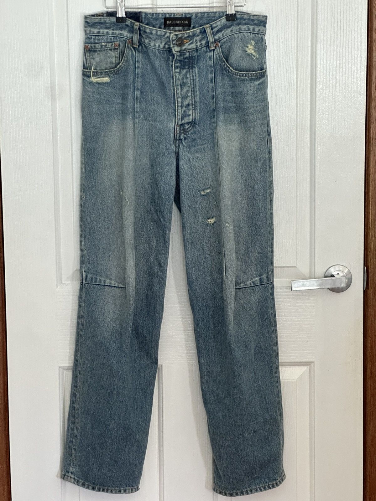 Balenciaga Balenciaga Biker Darts Jeans Size US 29 - 1 Thumbnail