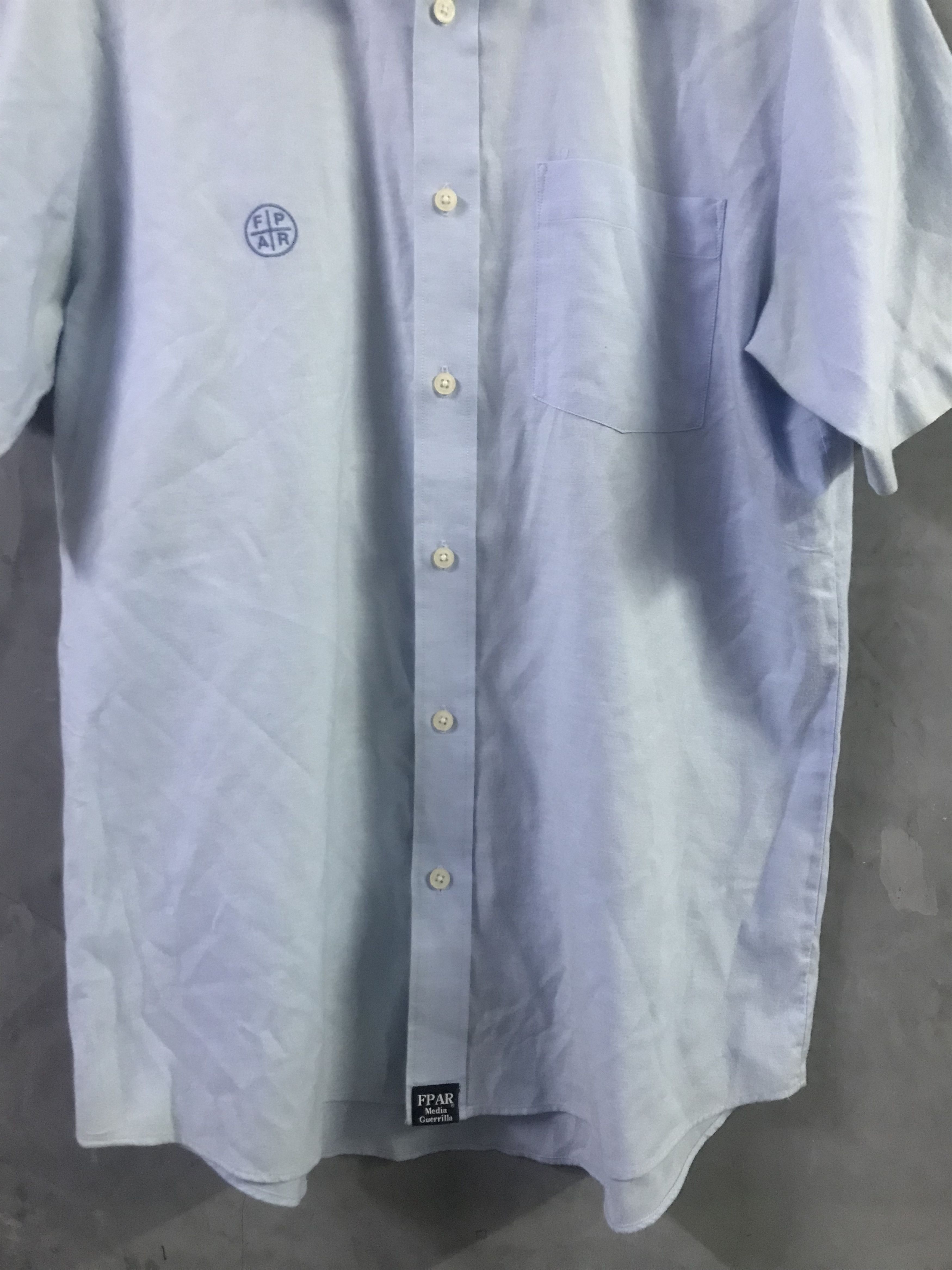 FPAR FPAR - Button Up Cotton Shirt Size US M / EU 48-50 / 2 - 4 Thumbnail