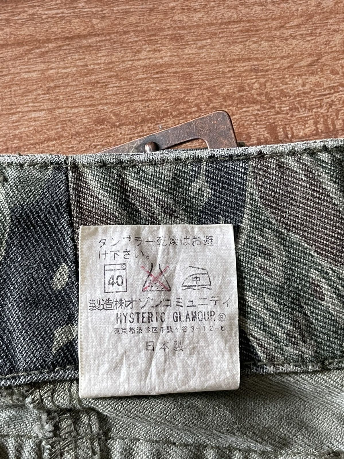Hysteric Glamour × Japanese Brand × Vintage Hysteric glamour Wrap Pocketed Mini Skirt Size 29" - 6 Thumbnail