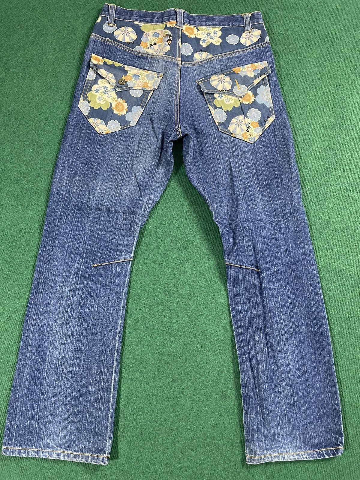 Japanese Brand Vintage Japanese Jeans Karakuri Size US 34 / EU 50 - 2 Thumbnail