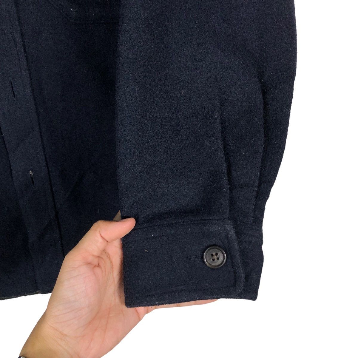 Japanese Brand 🔥Vintage Wool Chore Work Jacket Uniqlo Japan Issey Miyake Size US M / EU 48-50 / 2 - 15 Thumbnail