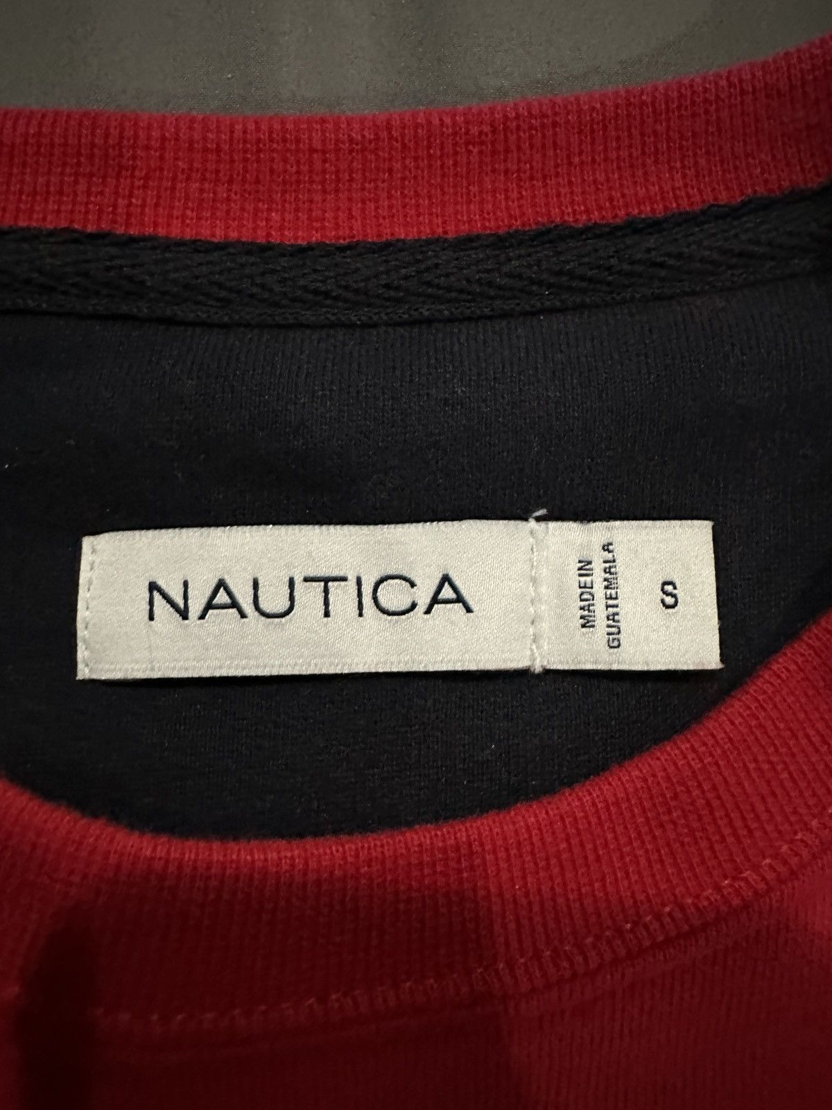 Nautica × Vintage Nautica Red Embroidered Sweatshirt Crewneck Size US S / EU 44-46 / 1 - 2 Thumbnail