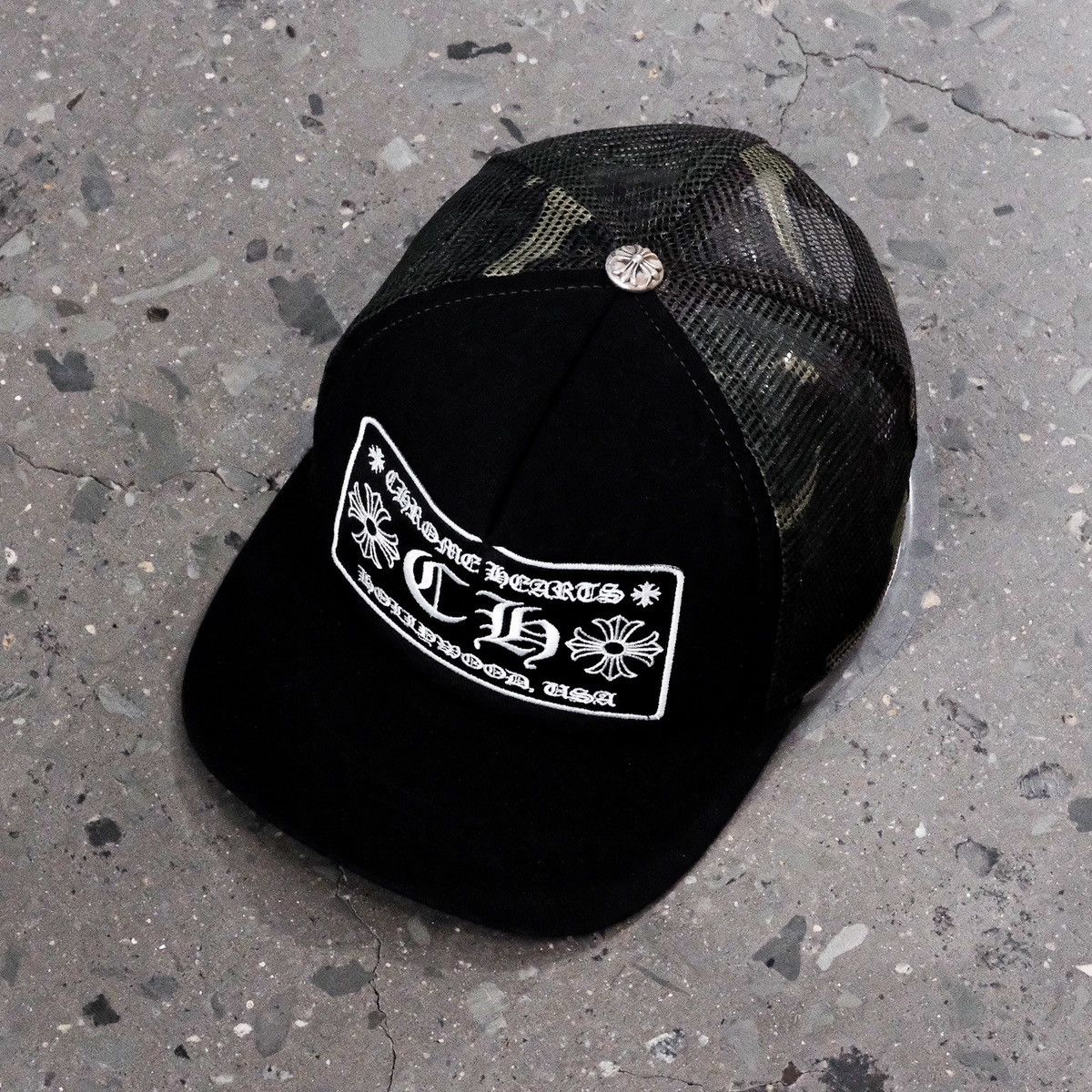 CHROME HEARTS CH TRUCKER CAP