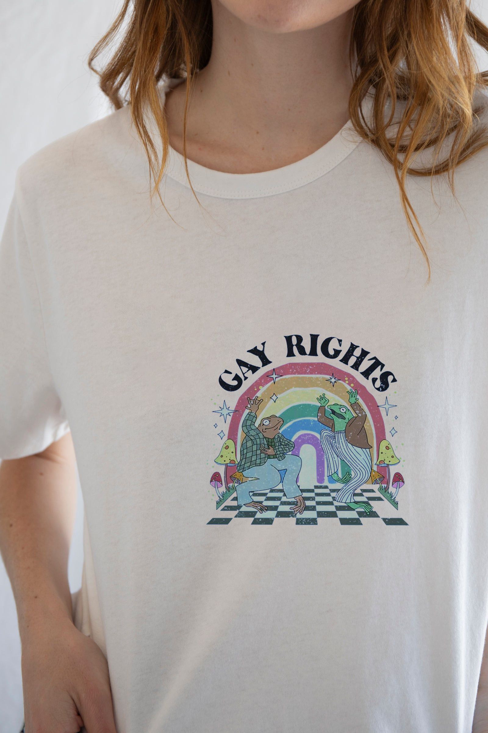Vintage 🌈 Pride Flag T-Shirt – Bold, Inclusive, and Empowering Size M / US 6-8 / IT 42-44 - 3 Thumbnail