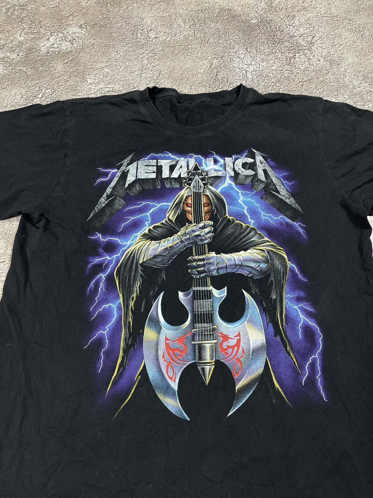 Vintage Vintage 00s Metallica Graphic Tee Band Tee Grunge Dark M Size US M / EU 48-50 / 2 - 5 Thumbnail