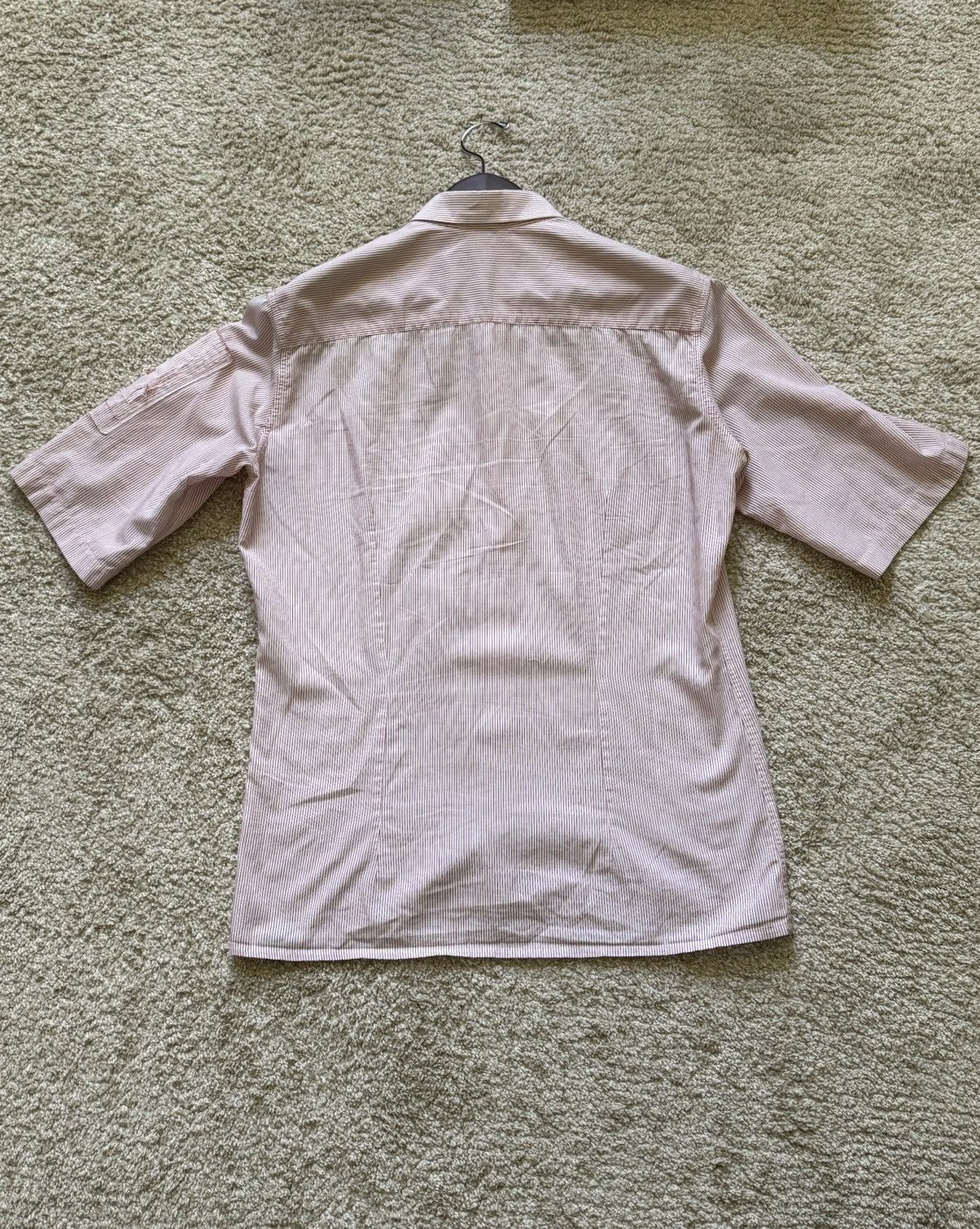 Raf Simons SS02 Distressed Camp Patch Shirt Size US M / EU 48-50 / 2 - 2 Thumbnail
