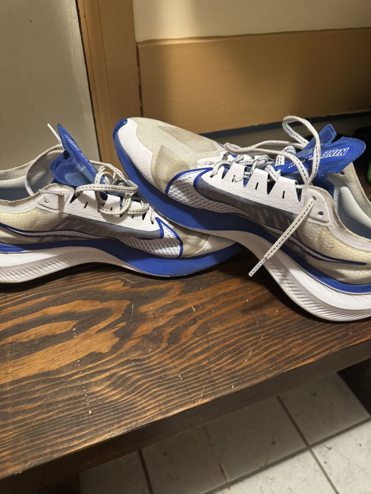 Nike Nike Zoom Gravity White Racer Blue Size US 10.5 / EU 43-44 - 5 Thumbnail