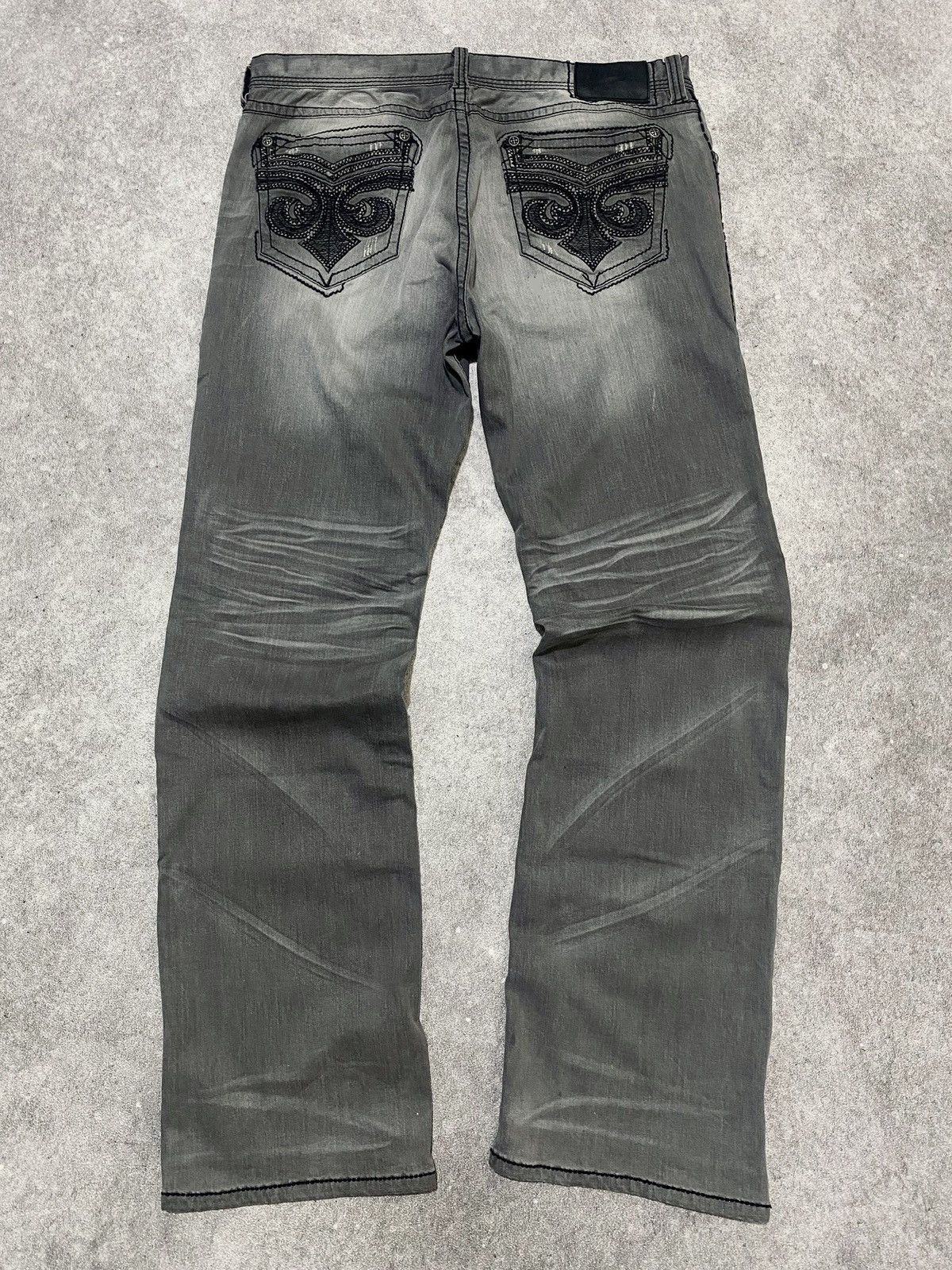 Affliction y2k blake denim jeans