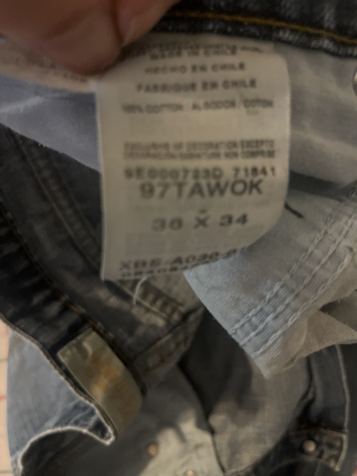 Vintage × Wrangler Vintage wrangler baggy denim Size US 36 / EU 52 - 3 Thumbnail