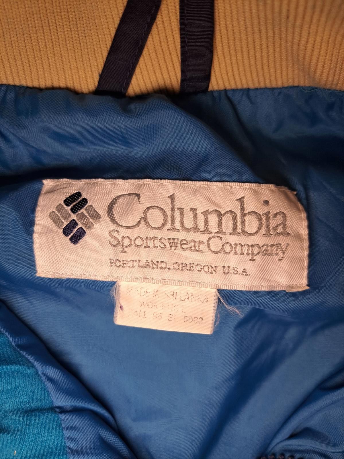Columbia VINTAGE 1995 Columbia Bugaboo Jacket Womens Large Navy Blue Size L / US 10 / IT 46 - 2 Thumbnail