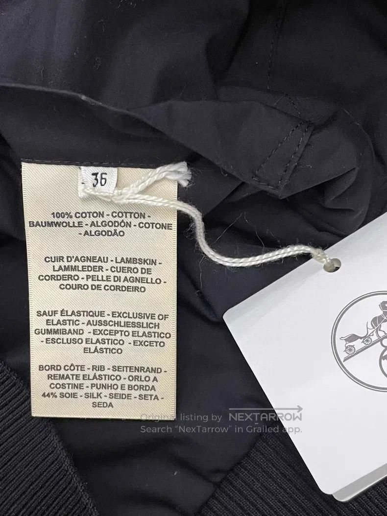 Hermes Hermes Black Embroidered Jacket Coat Size XS / US 0-2 / IT 36-38 - 4 Thumbnail