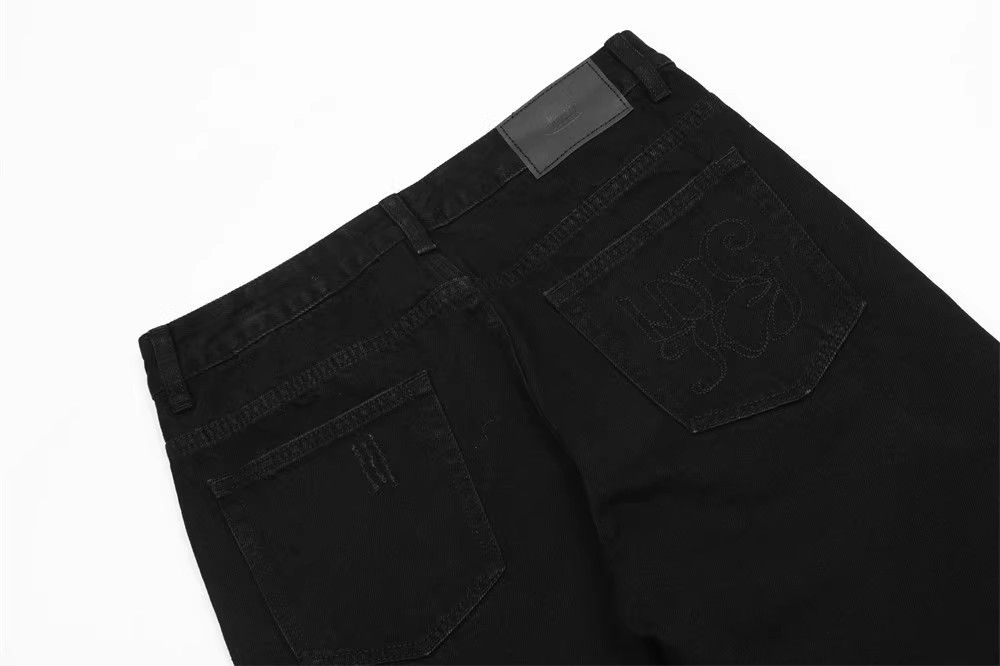 Japanese Brand × Jean Men's all-match loose casual washed straight jeans Size US 32 / EU 48 - 4 Thumbnail