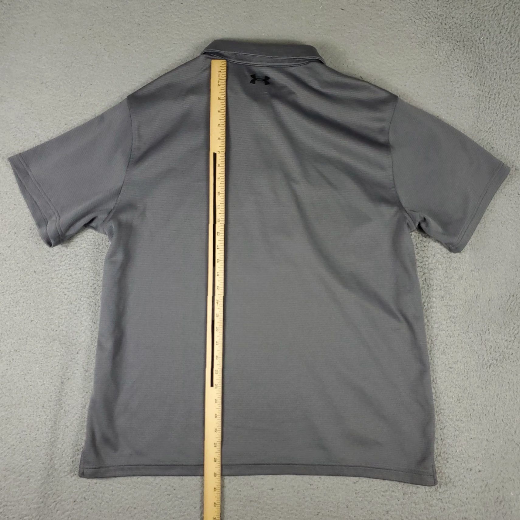 Under Armour Under Armour Polo Shirt Mens Size 2XL Gray Golf Casual Short Sleeve Size US XXL / EU 58 / 5 - 3 Thumbnail