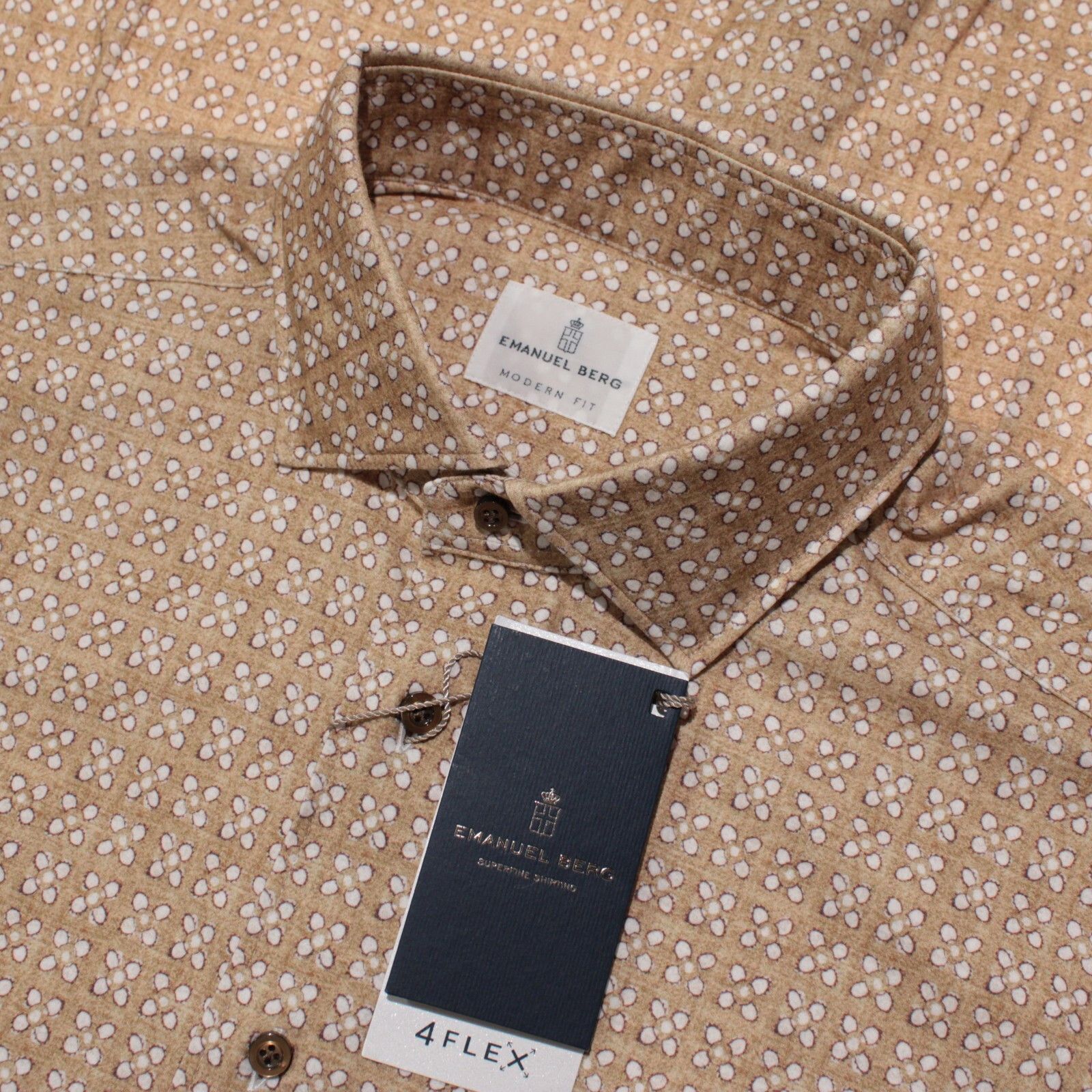 Other Emanuel Berg New with tags Shirt Size L US In Beige Size US L / EU 52-54 / 3 - 1 Thumbnail